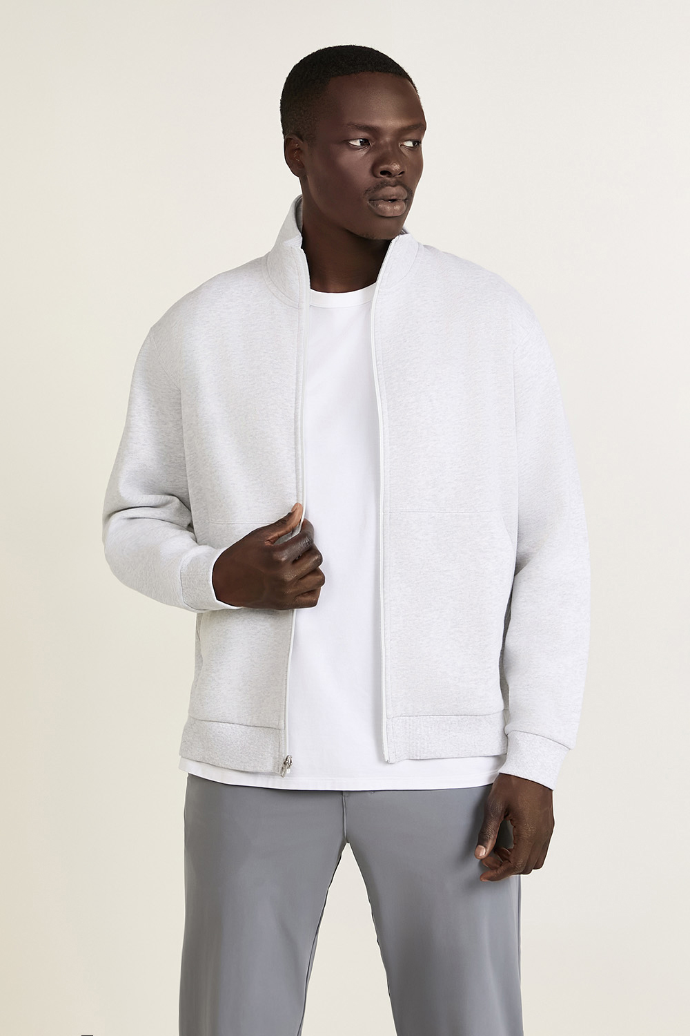תמונת דוגמן קידמית של Steady State Full-Zip Hoodie LULULEMON