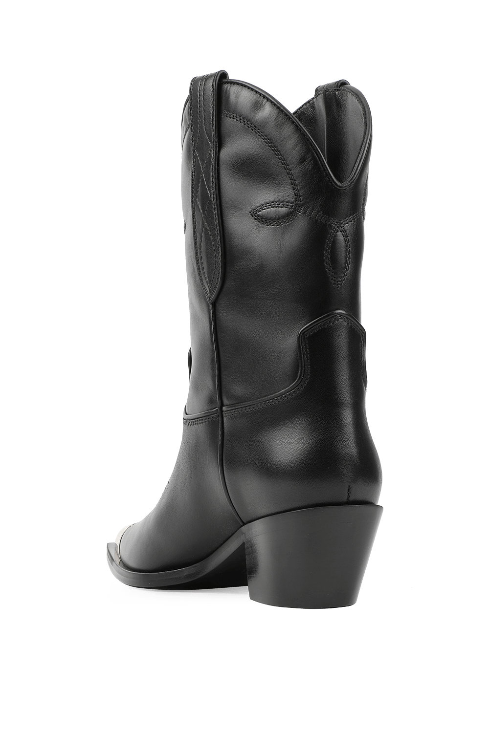 תמונה אחורית של Fontana Ankle Boots in Black