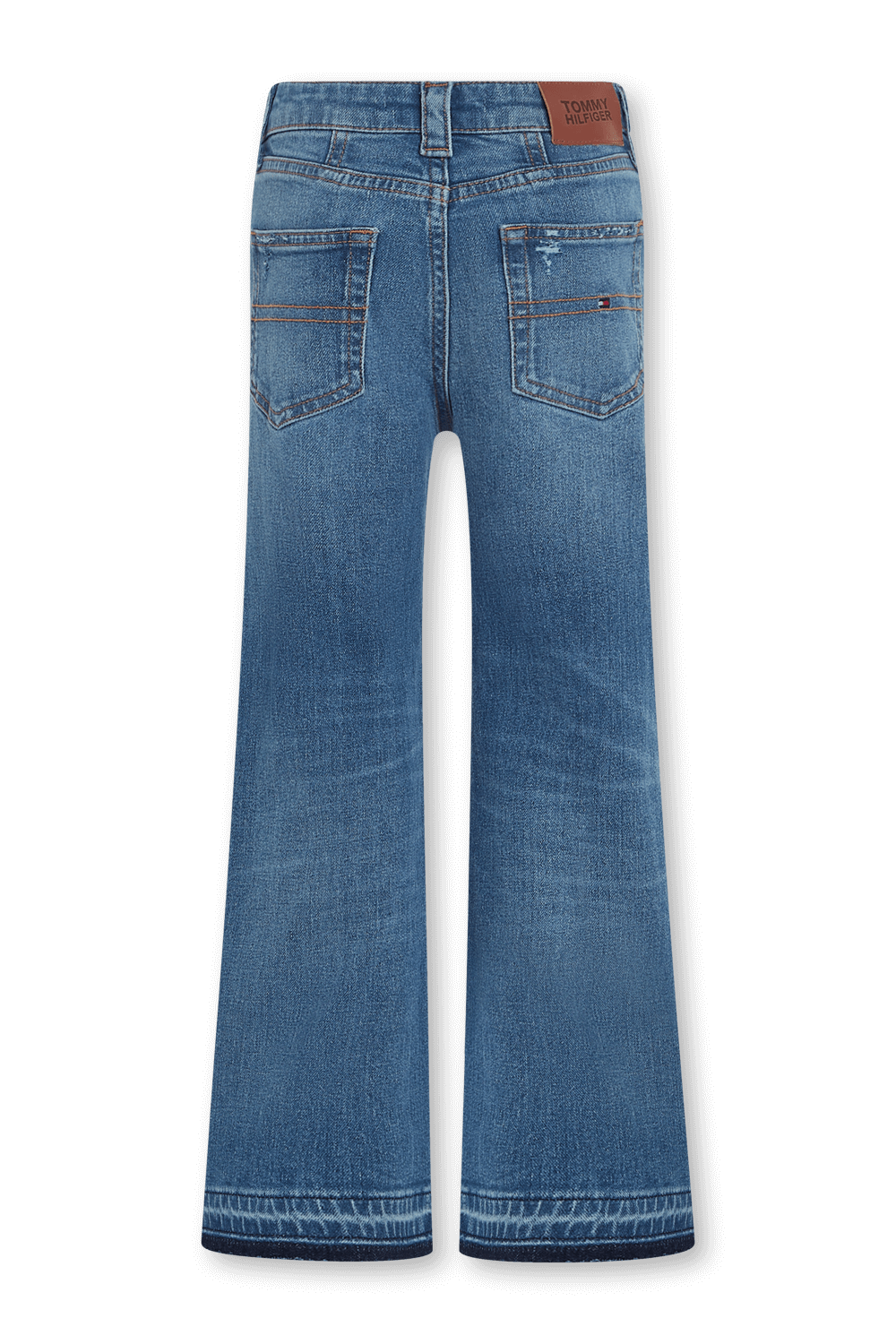 תמונה אחורית של מכנסי ג'ינס - גילאי 8-14 שנים TOMMY HILFIGER KIDS