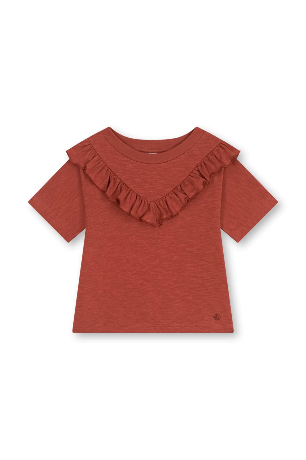 תמונה קידמית של חולצת טי עם מלמלה PETIT BATEAU