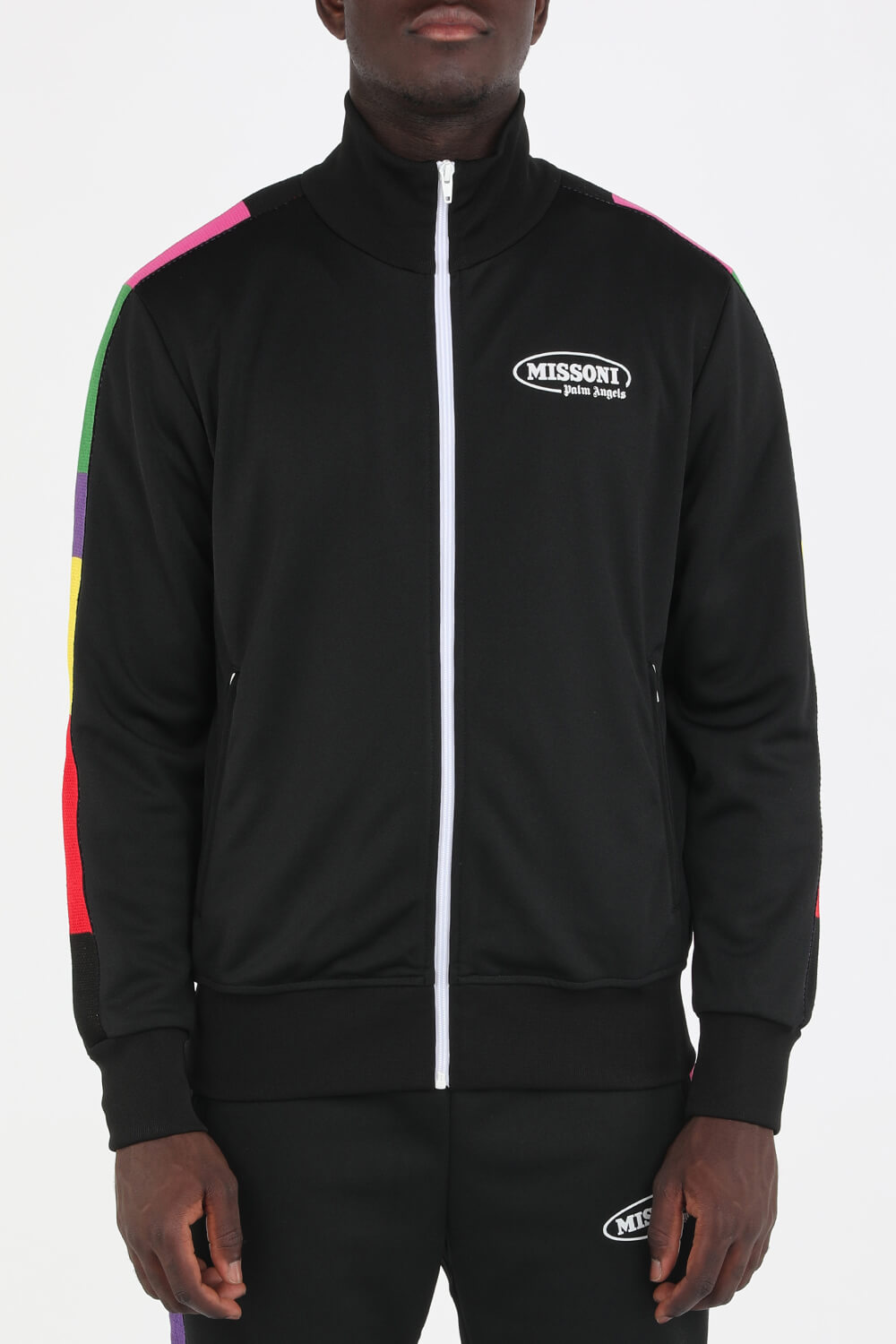 תמונת דוגמן קידמית של PA x Missoni Side Color Jacket in Black