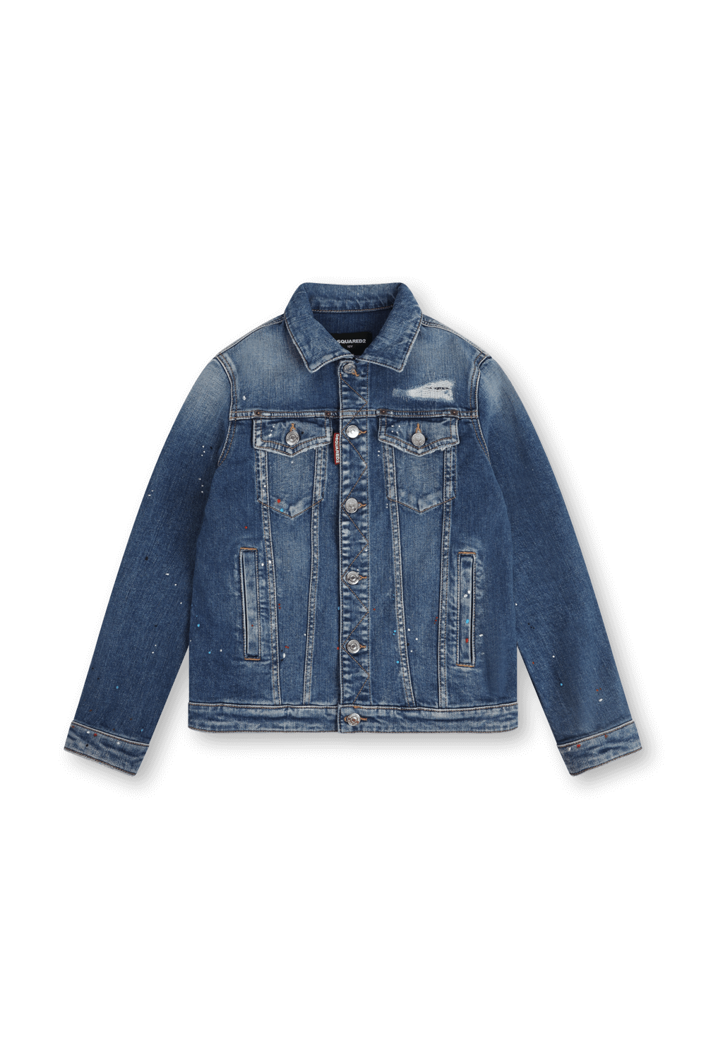 תמונה קידמית של ז'קט ג'ינס - גילאי 8-14 שנים DSQUARED2 KIDS