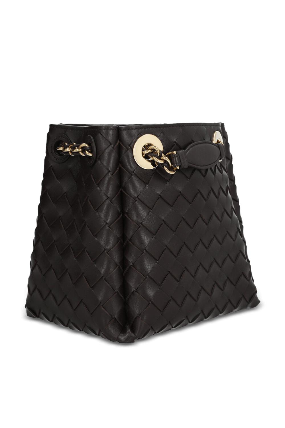 תמונה אחורית של תיק פארשוט סמול BOTTEGA VENETA
