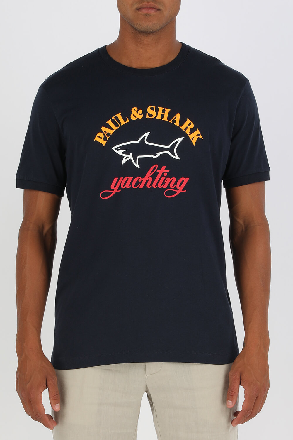 תמונת דוגמן קידמית של Yachting T-Shirt in Blue