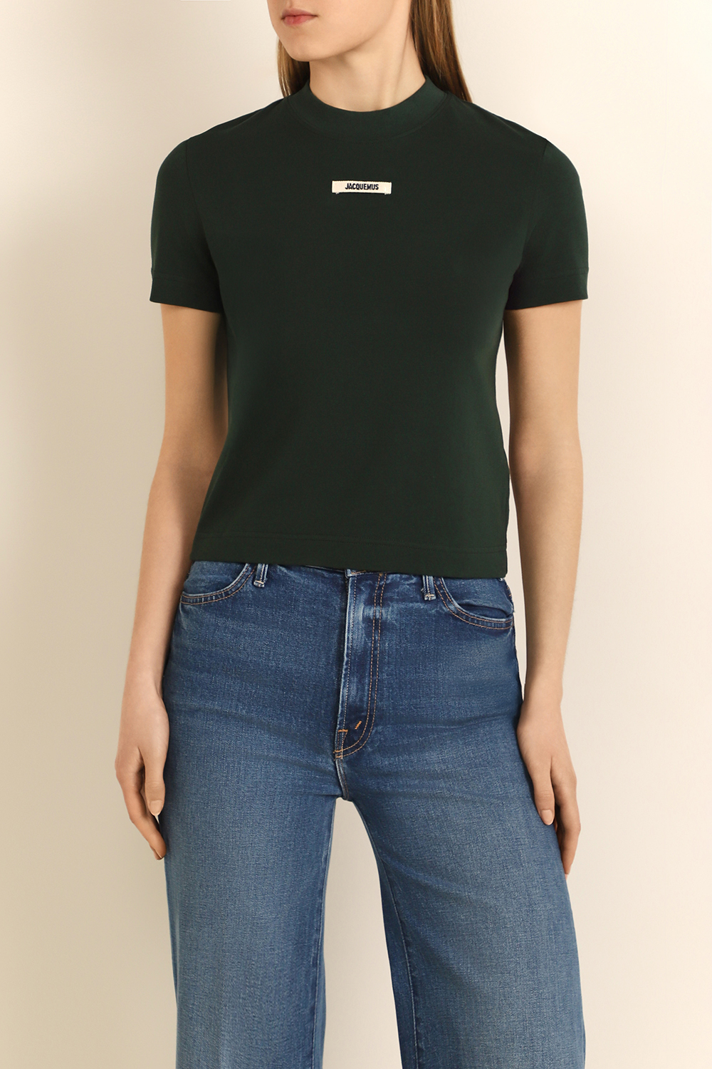 תמונת דוגמן קידמית של חולצת טי JACQUEMUS