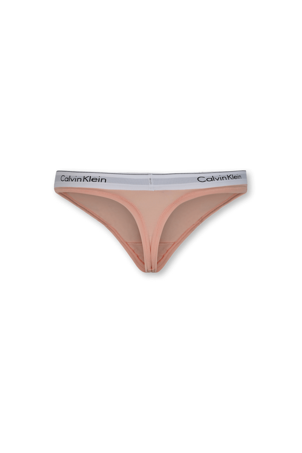 תמונה אחורית של תחתוני חוטיני עם לוגוטייפ CALVIN KLEIN