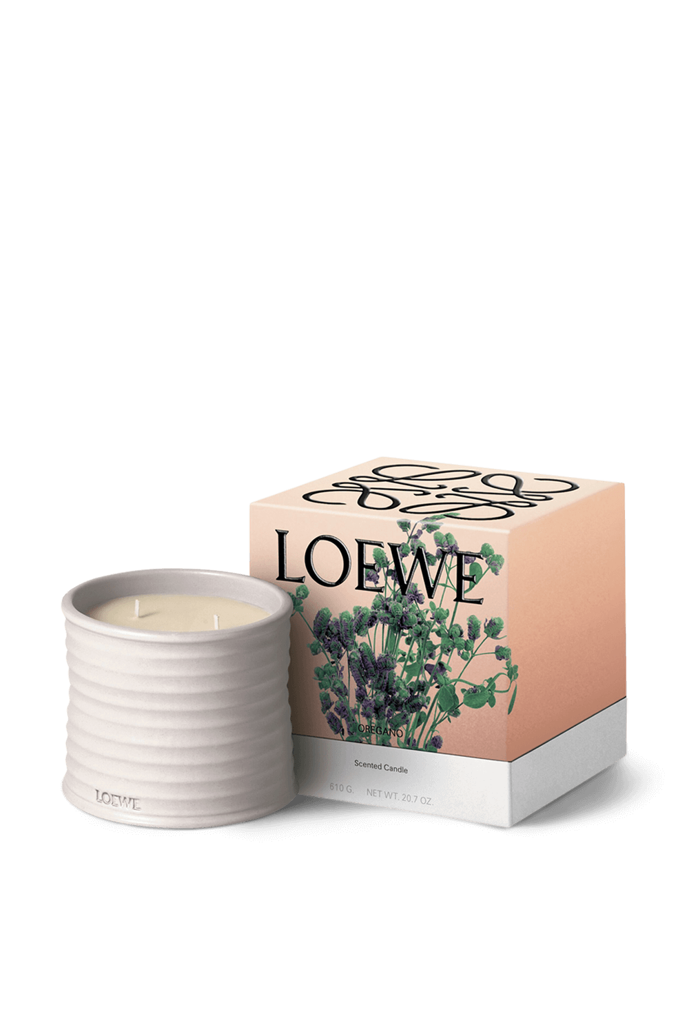 תמונה אחורית של LOEWE Oregano Medium Scented Candle LOEWE PERFUMES