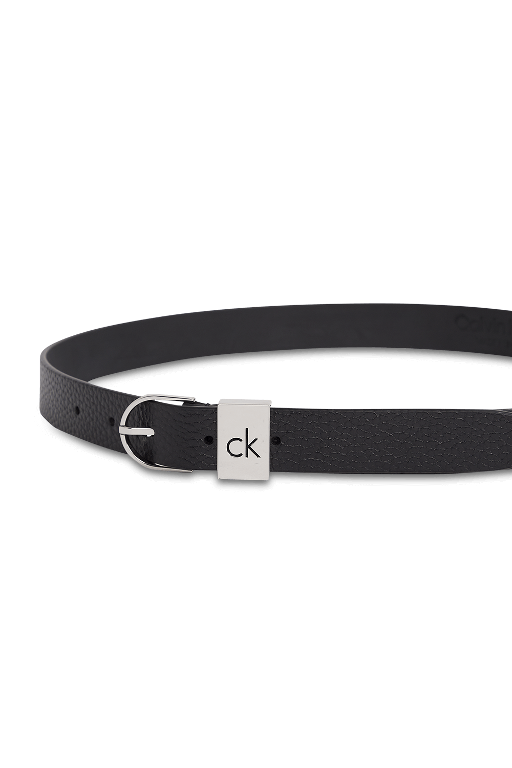 תמונה אחורית של חגורת עור CALVIN KLEIN