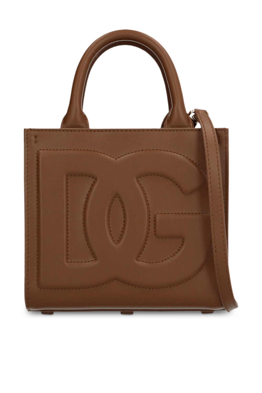 תמונה קידמית של תיק נשיאה מיני עם לוגו DOLCE & GABBANA