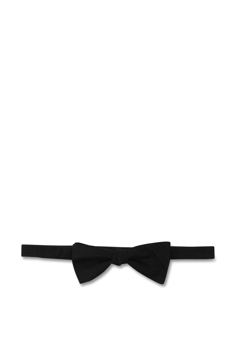 תמונה קידמית של עניבת פרפר ממשי אורגני SAINT LAURENT