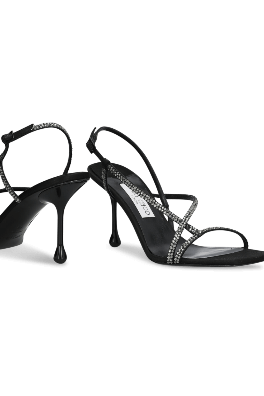 תמונת תקריב של נעלי עקב סלינג בק אתנה 80 JIMMY CHOO
