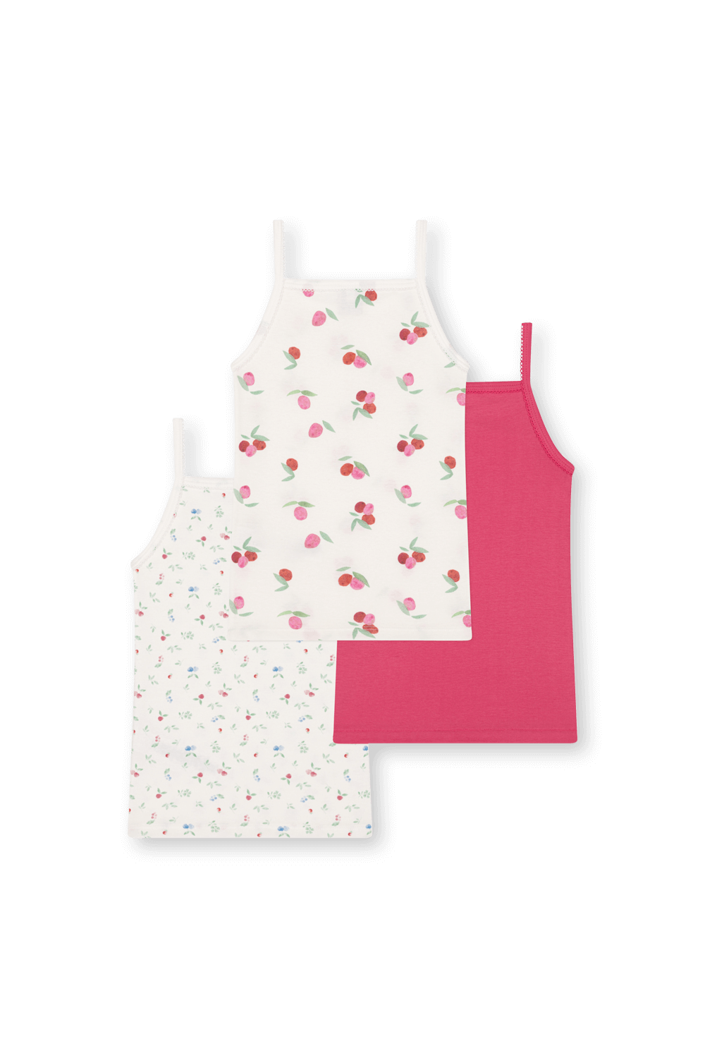 תמונה אחורית של מארז שלוש גופיות PETIT BATEAU