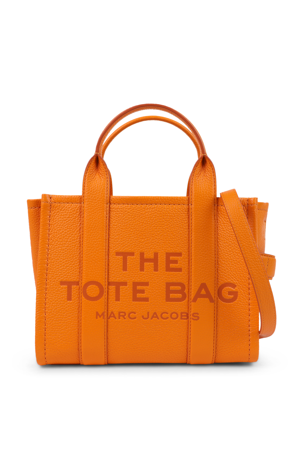 תמונה קידמית של תיק נשיאה מעור בגודל מיני MARC JACOBS