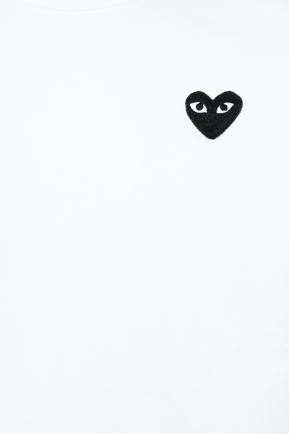 תמונה אחורית של חולצת טי פליי COMME des GARCONS
