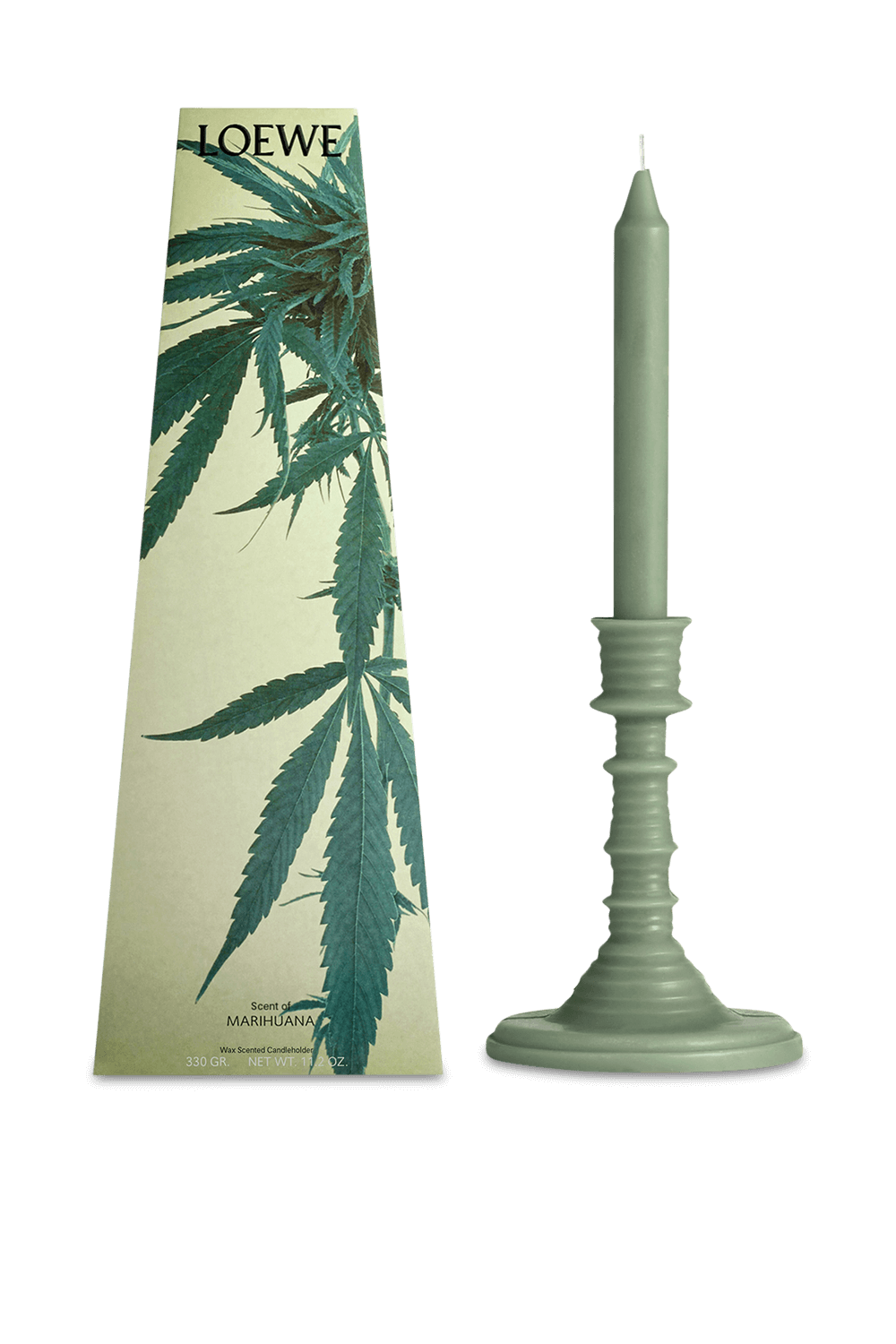 תמונה אחורית של LOEWE Marihuana Wax Candleholder LOEWE PERFUMES
