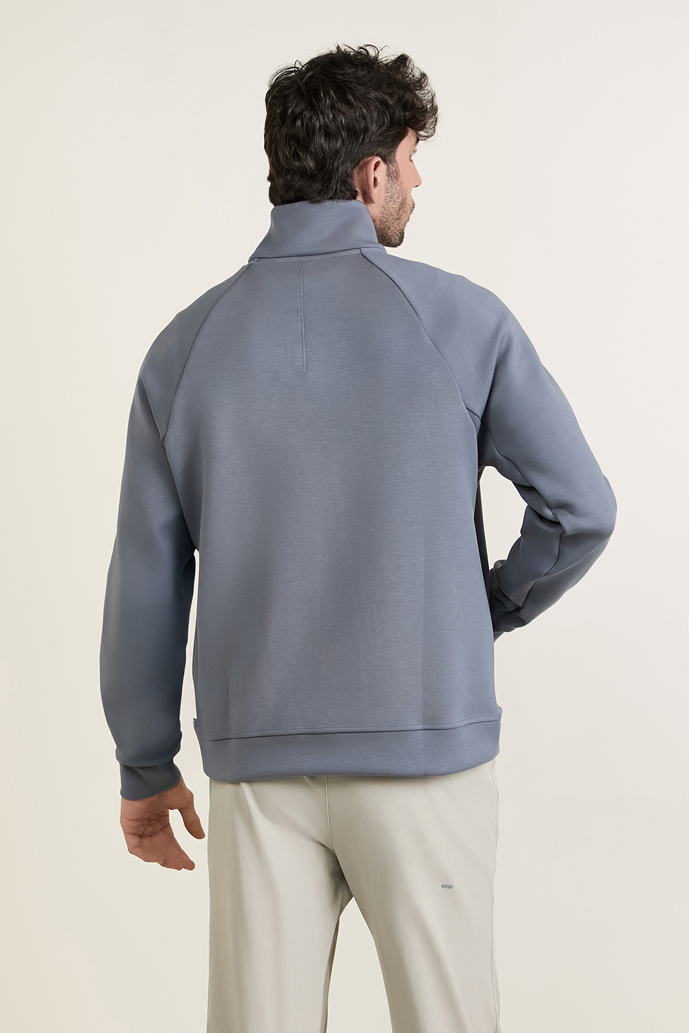 תמונת דוגמן אחורית של Smooth Spacer Quarter Zip LULULEMON