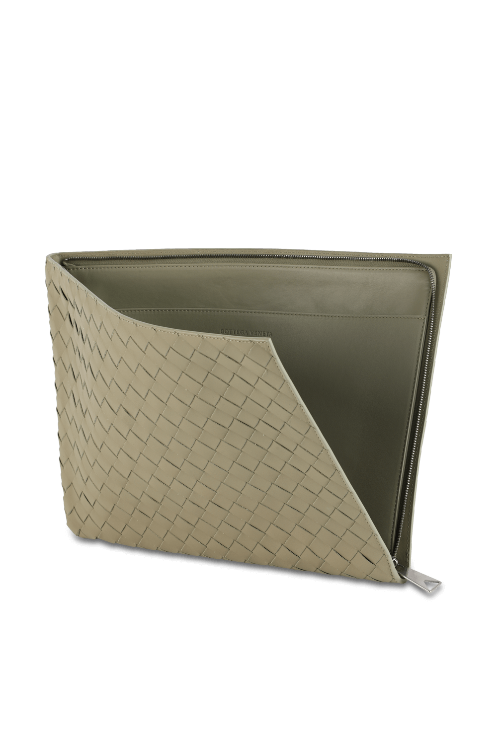 תמונת פנים של תיק פאוץ' שתי וערב BOTTEGA VENETA