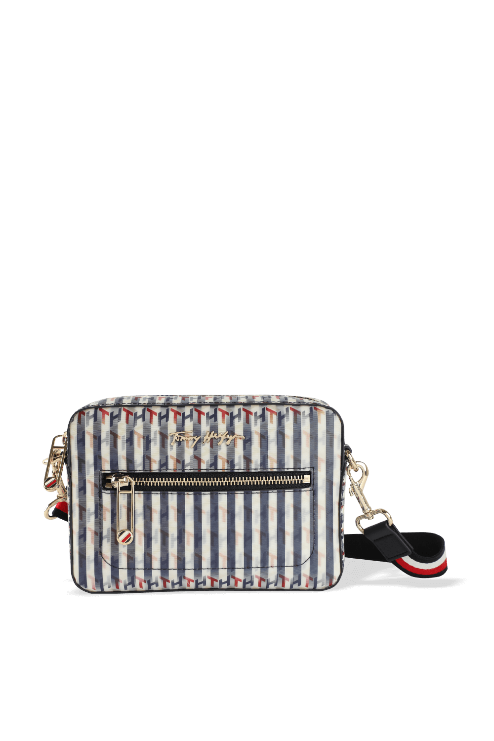 תמונה קידמית של Holographic Monogram Camera Bag TOMMY HILFIGER