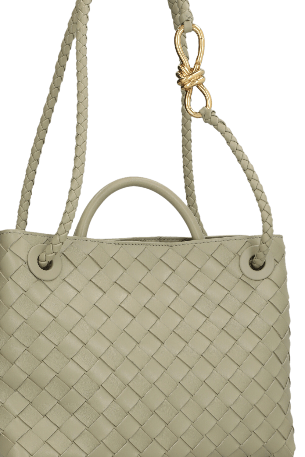 תמונת תקריב של תיק קרוסבודי אנדיאמו סמול BOTTEGA VENETA