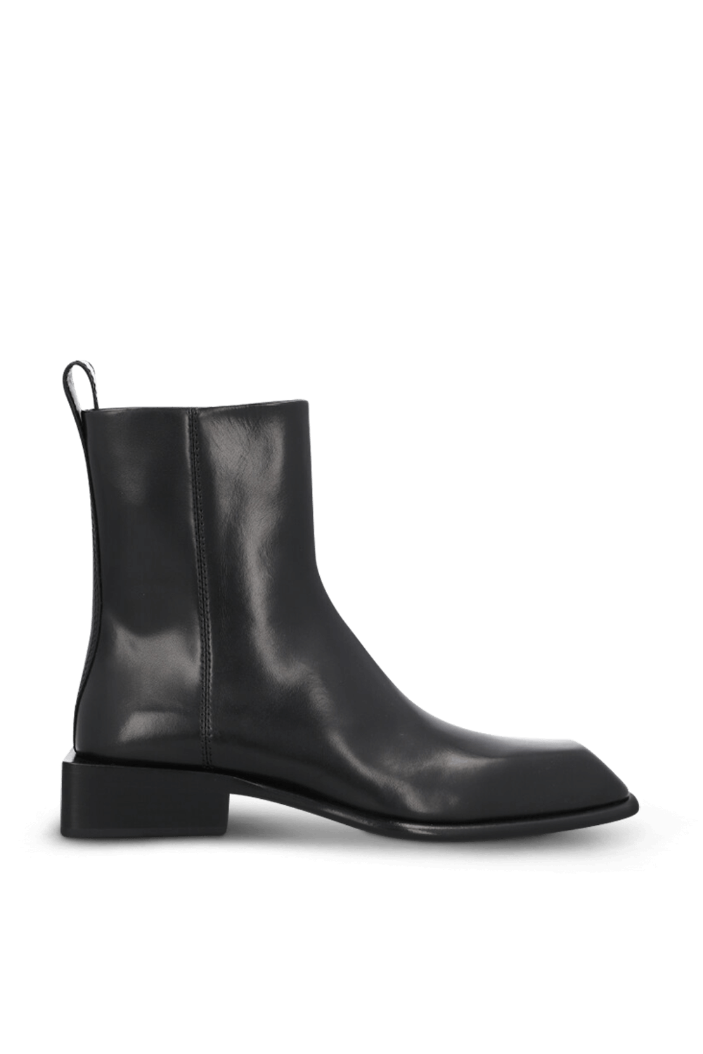 תמונה קידמית של מגפוני עור 4 סמ ALEXANDER WANG