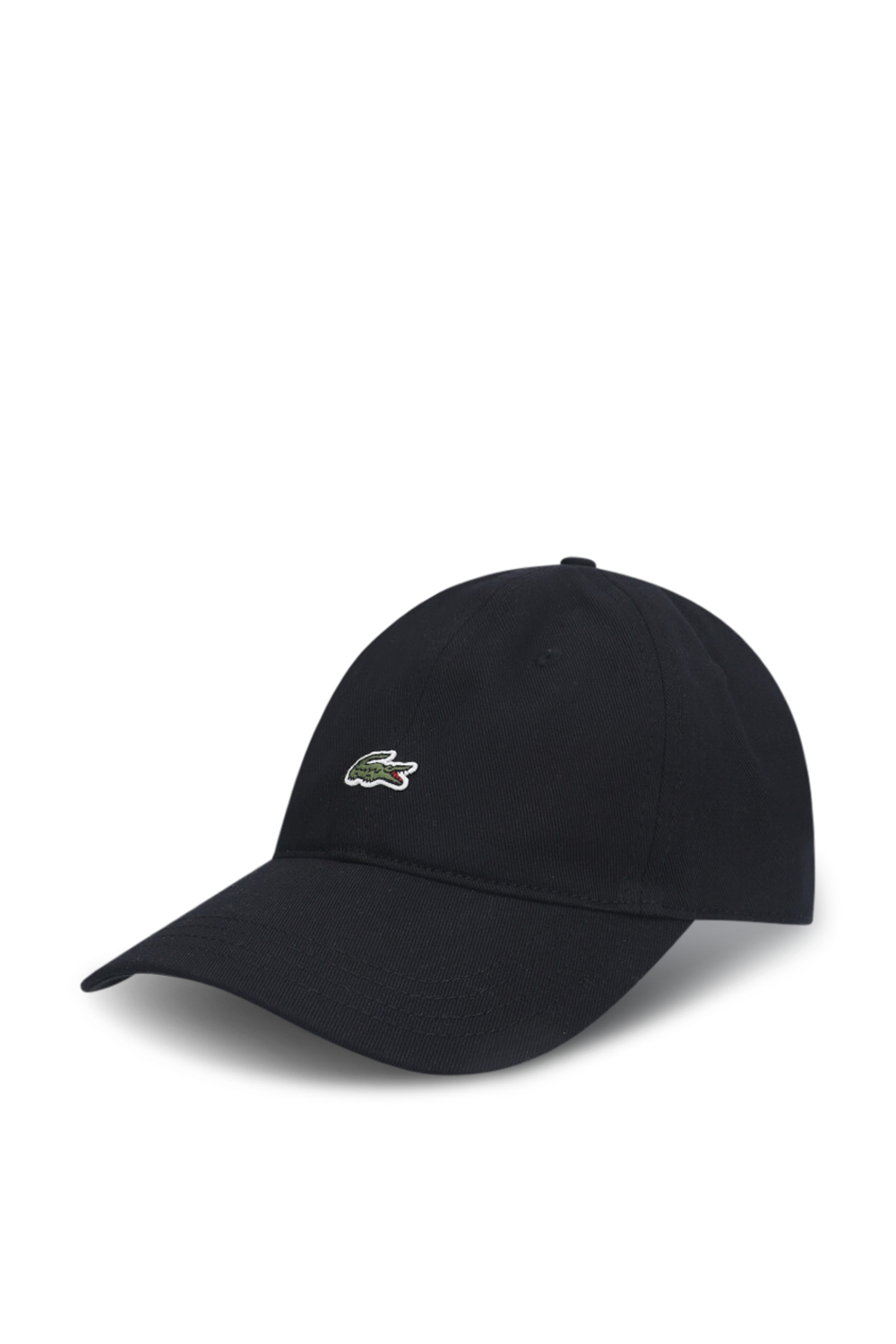 תמונה קידמית של כובע מצחייה מכותנה אורגנית LACOSTE