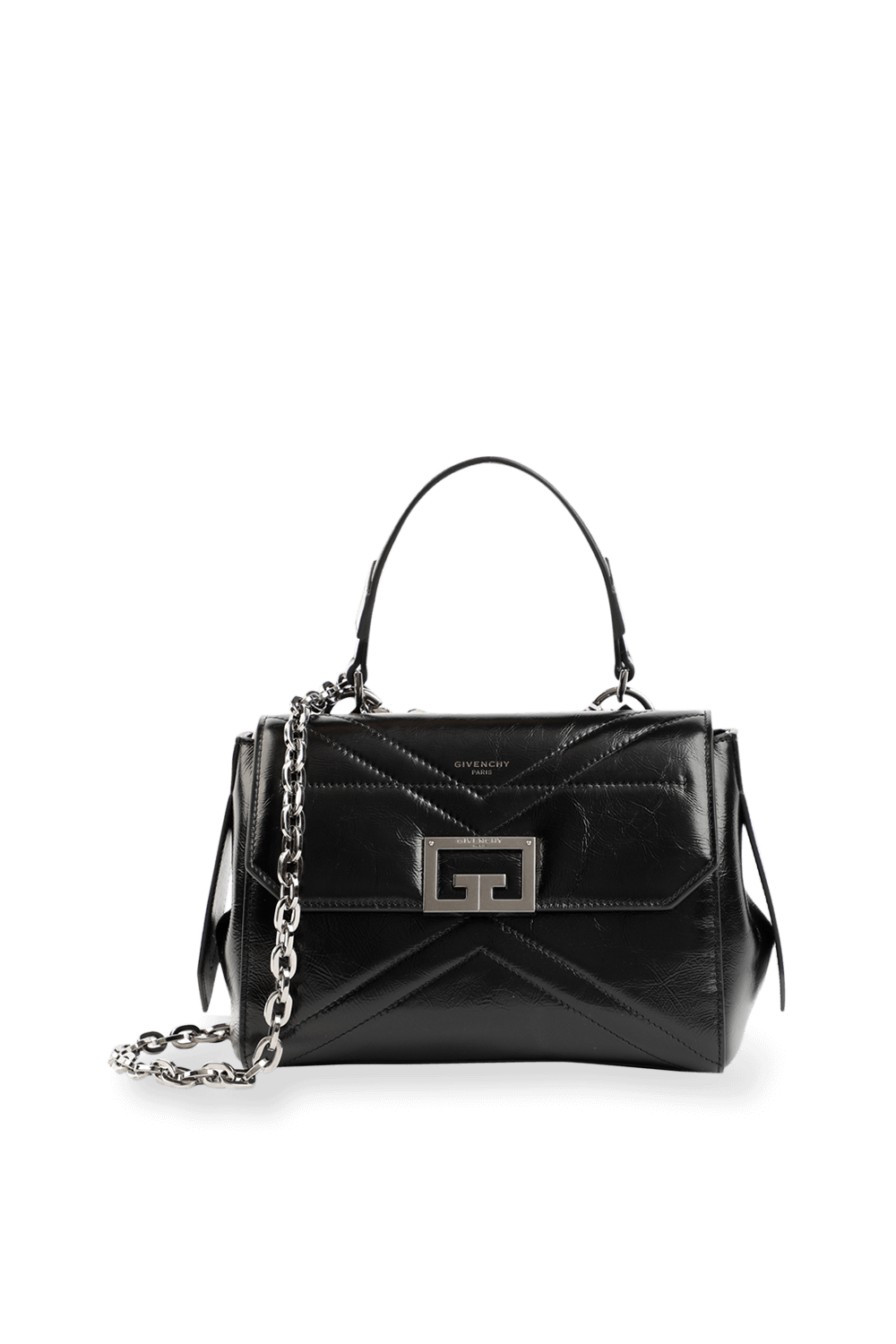 תמונה אחורית של Small Bag in Aged Leather GIVENCHY