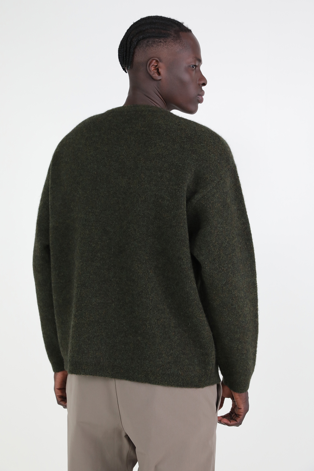תמונת דוגמן אחורית של Alpaca Wool-Blend Crewneck Sweater LULULEMON