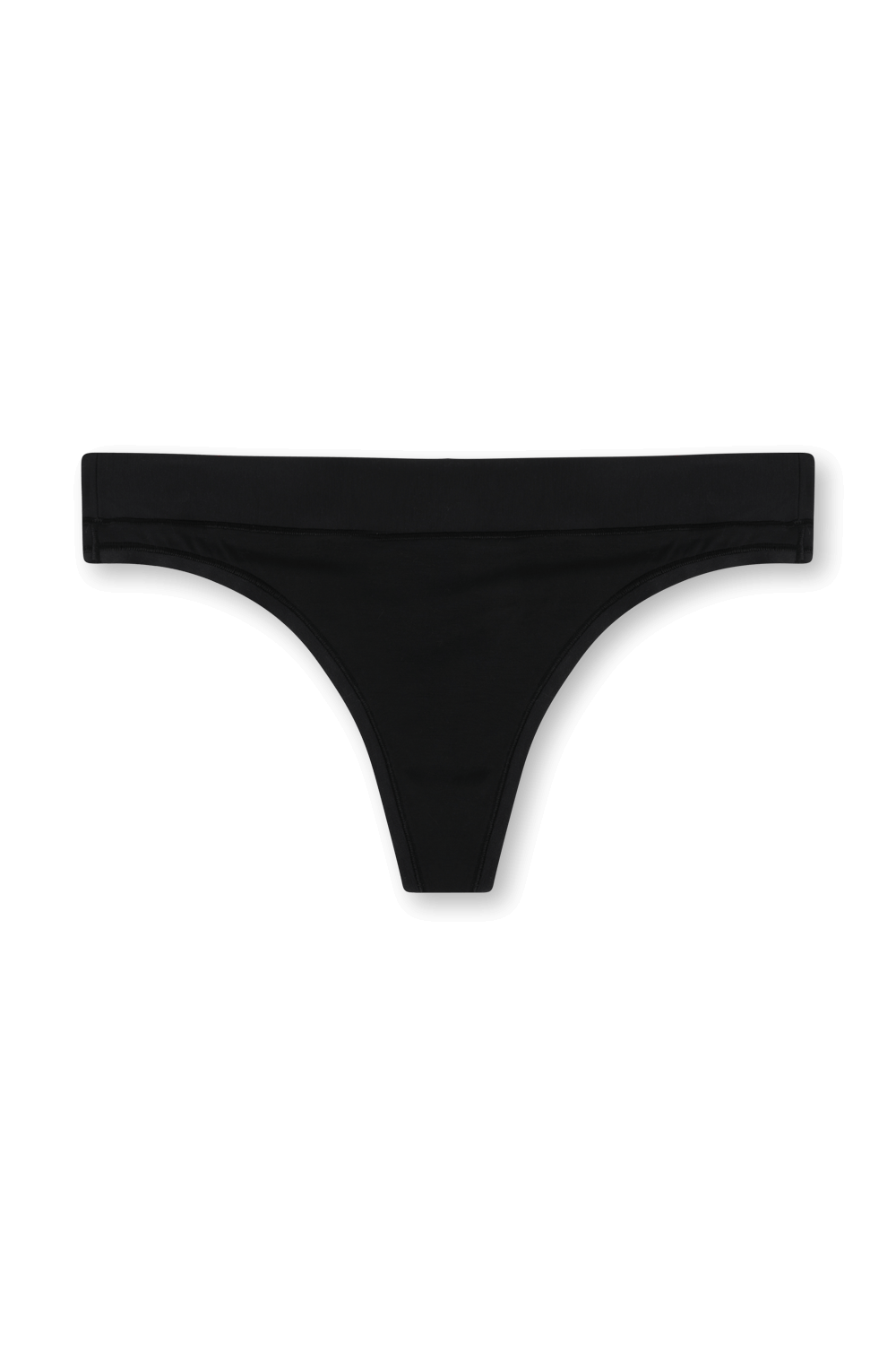 תמונה קידמית של UnderEase Mid-Rise Thong Underwear