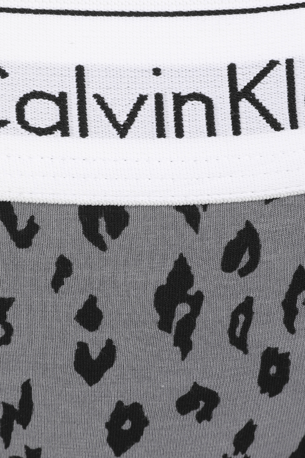 תמונה אחורית של Cheetah Savannah Thong in Grey