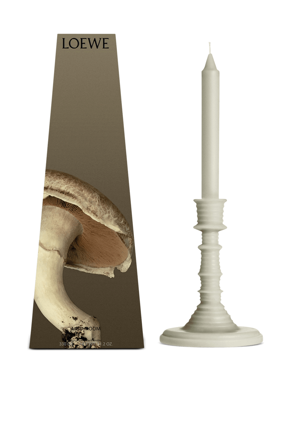 תמונה אחורית של LOEWE Mushroom Wax Candleholder LOEWE PERFUMES