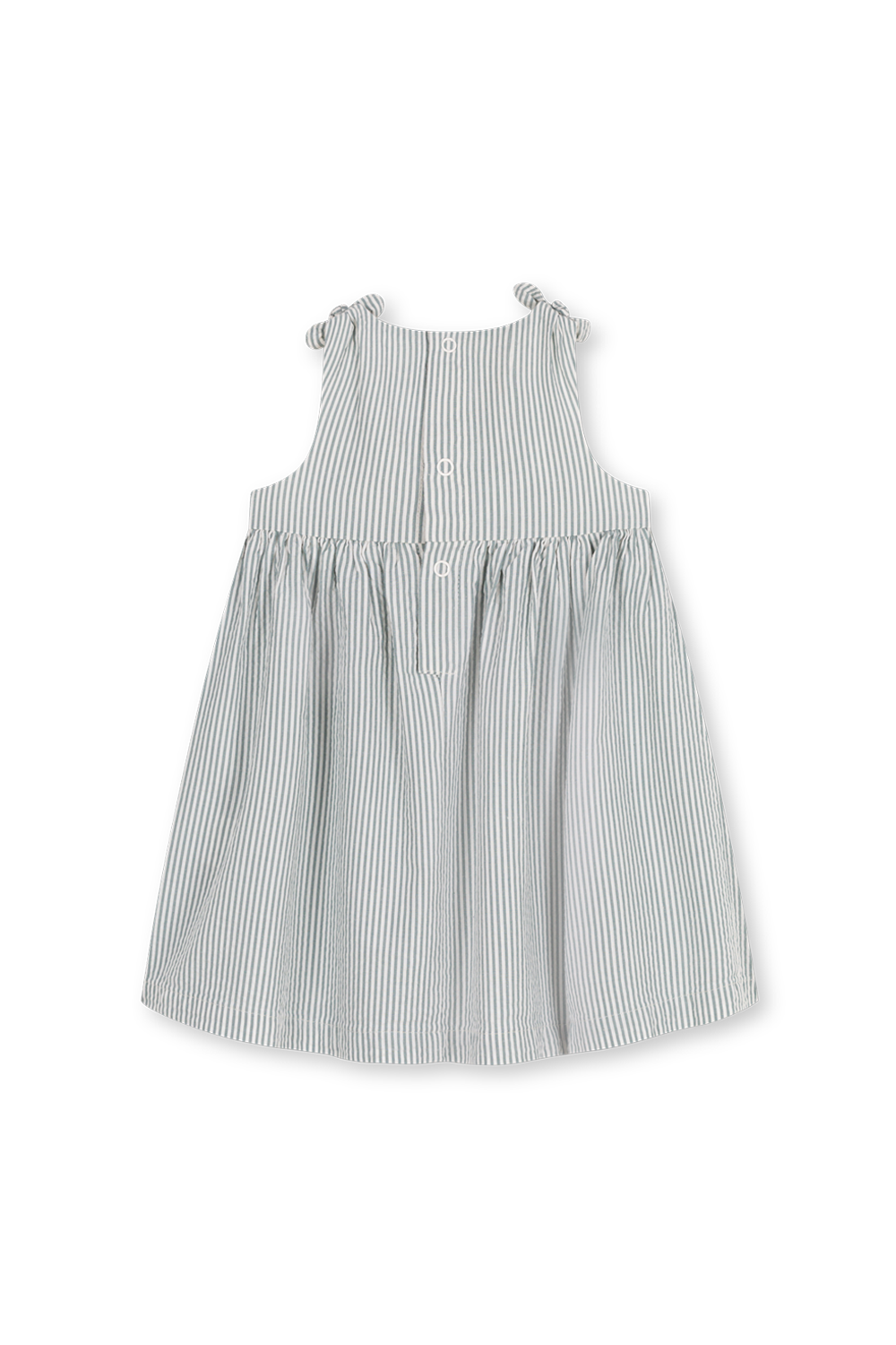 תמונה אחורית של שמלה קצרה - גילאי 18-36 חודשים PETIT BATEAU