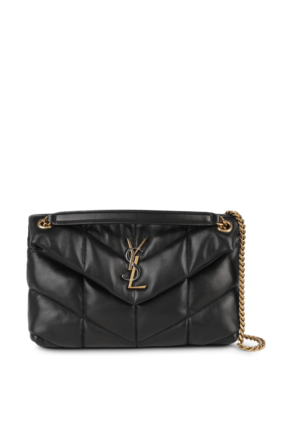 תמונה קידמית של תיק פאפר בגודל סמול SAINT LAURENT