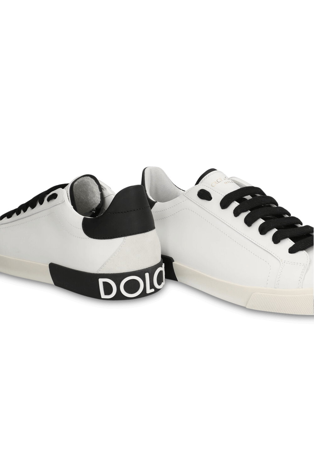 תמונת תקריב של נעלי סניקרס נמוכות DOLCE & GABBANA
