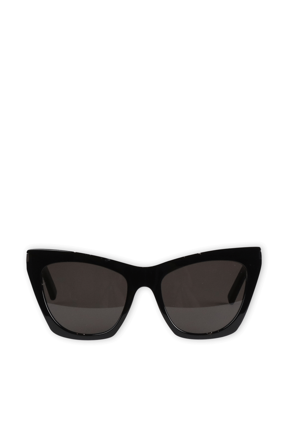 תמונה קידמית של משקפי שמש קייט מדגם SL214 בשחור SAINT LAURENT