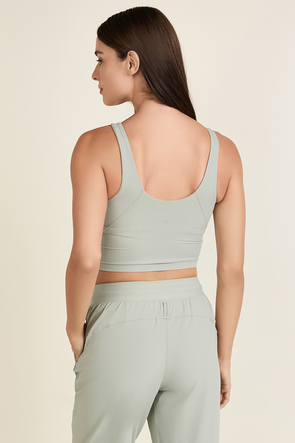 תמונת דוגמן אחורית של LULULEMON ALIGN™ RIBBED HIGH-NECK TANK LULULEMON
