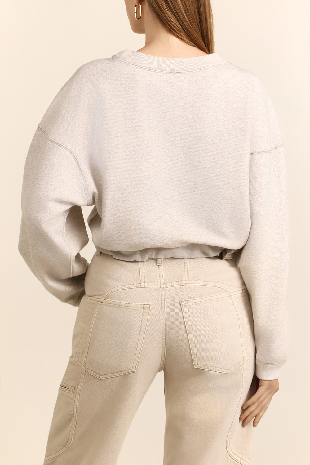 תמונת דוגמן אחורית של סווטשירט ISABEL MARANT