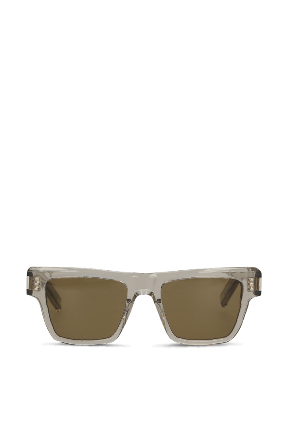 תמונה קידמית של משקפי שמש מרובעים SAINT LAURENT