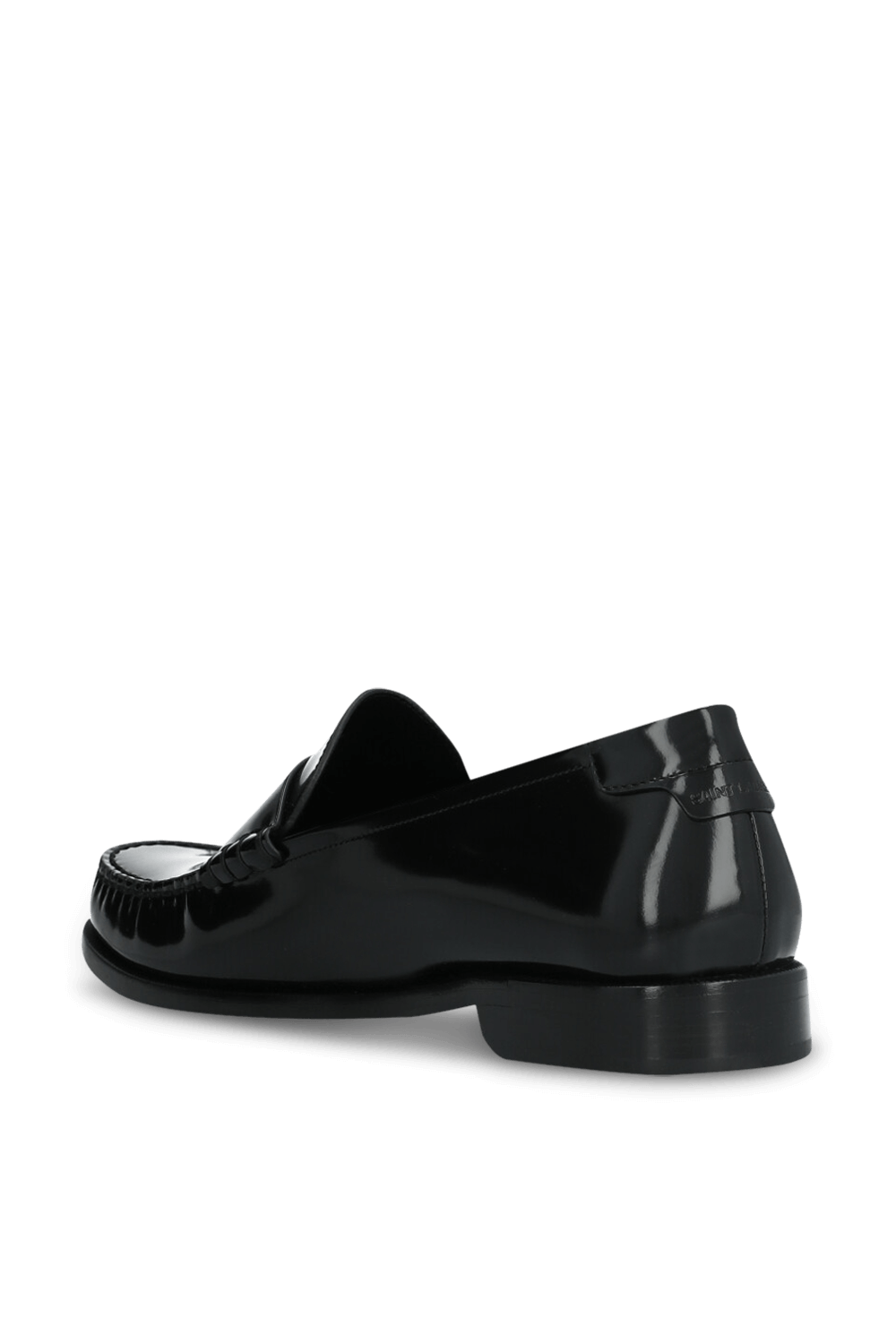 תמונה אחורית של מוקסינים מעור SAINT LAURENT
