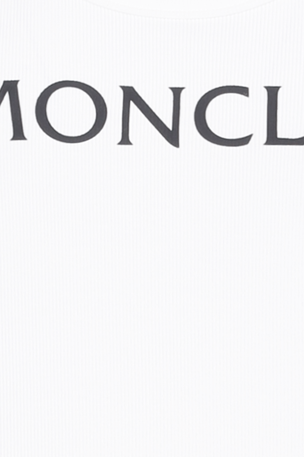 תמונה אחורית של גופייה עם הדפס MONCLER