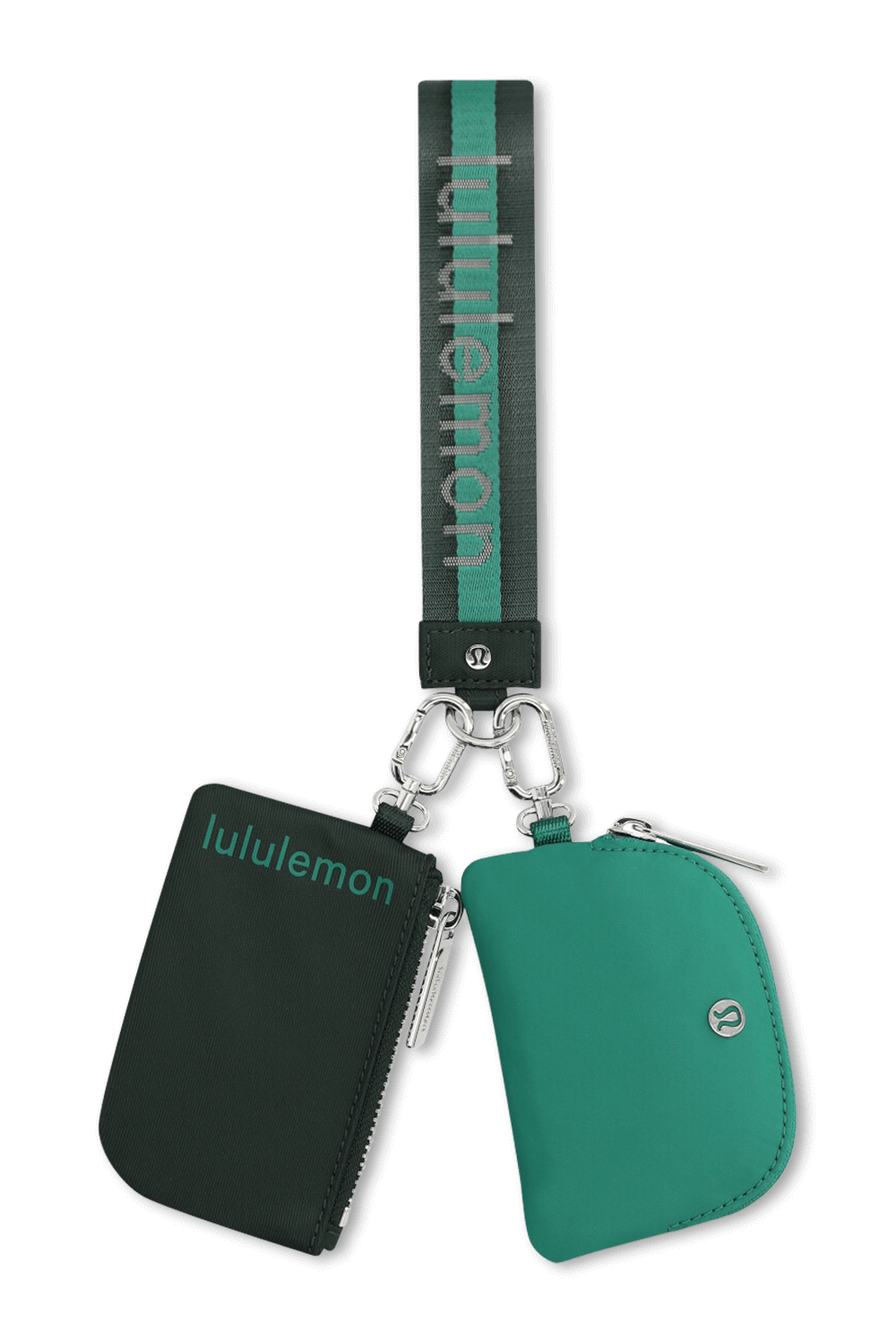 תמונה קידמית של Dual Pouch Wristlet Wordmark LULULEMON