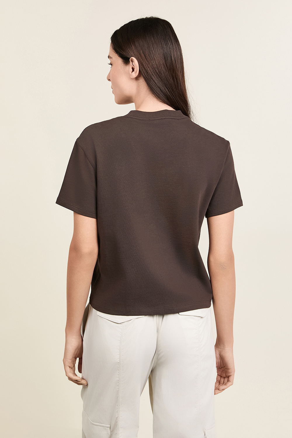 תמונת דוגמן אחורית של Relaxed-Fit Cotton Jersey T-Shirt LULULEMON