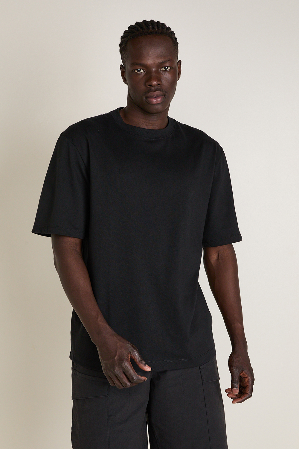 תמונת דוגמן קידמית של Heavyweight Cotton Jersey T-Shirt LULULEMON