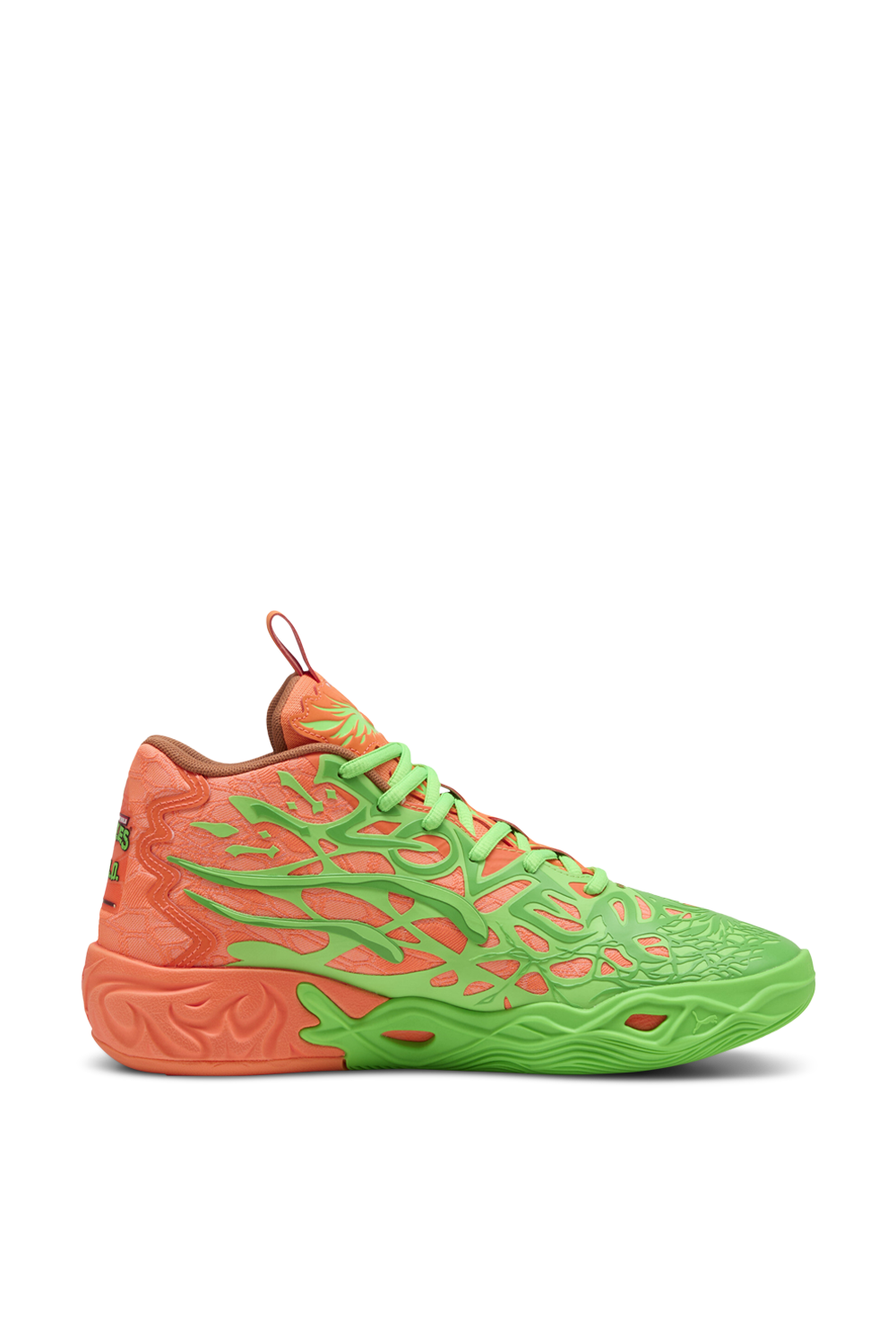 תמונה קידמית של פומה X צבי הנינג'ה נעלי כדורסל PUMA