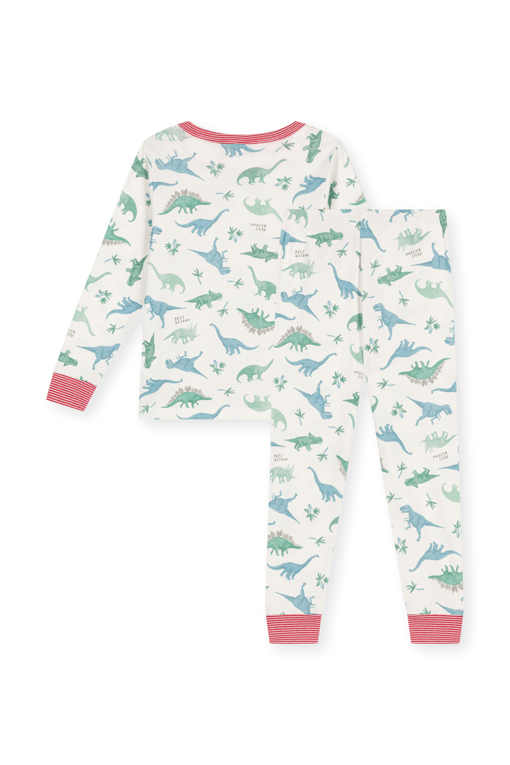 תמונה אחורית של סט פיג'מה - גילאי 2-5 שנים PETIT BATEAU