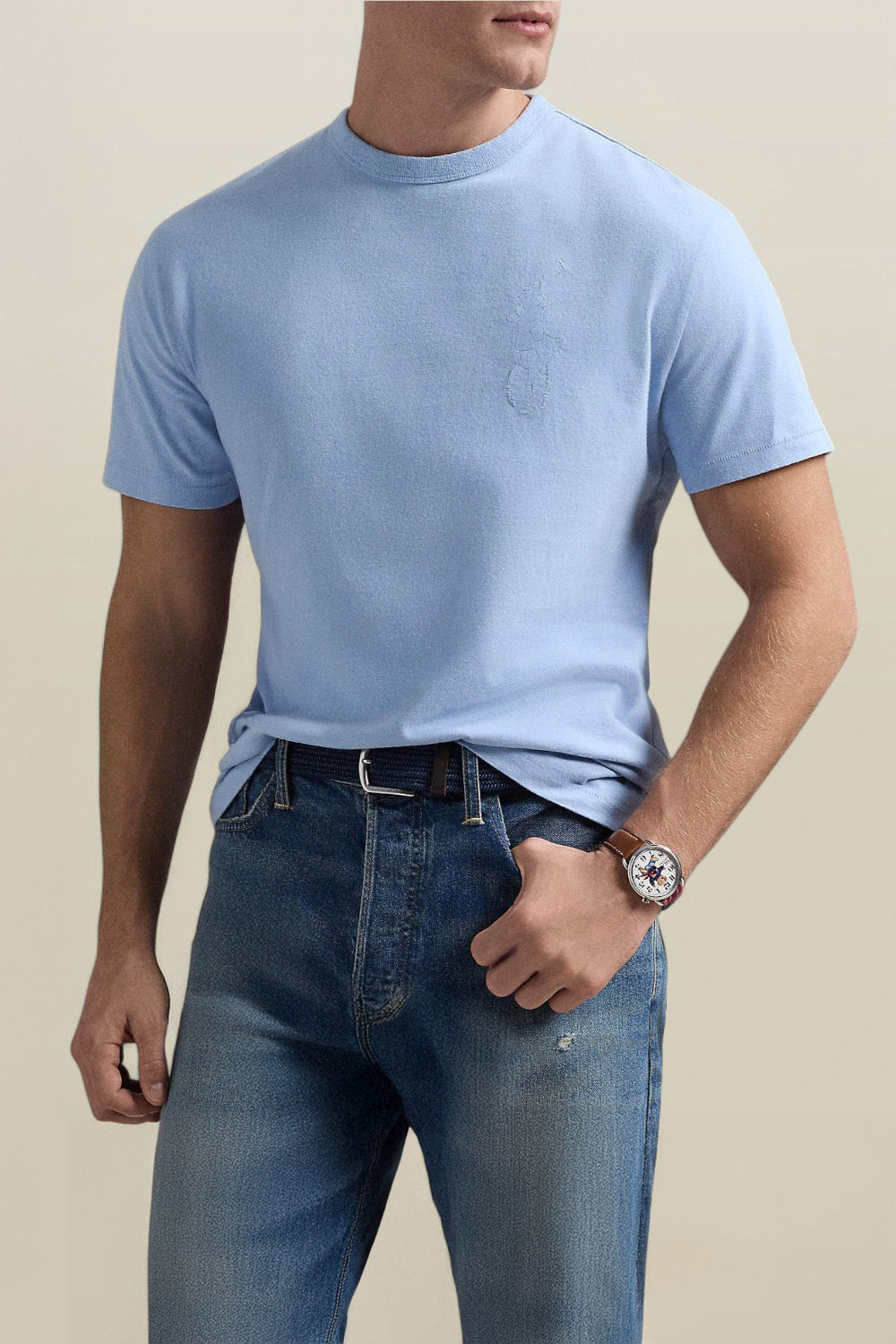 תמונת דוגמן קידמית של חולצת טי POLO RALPH LAUREN