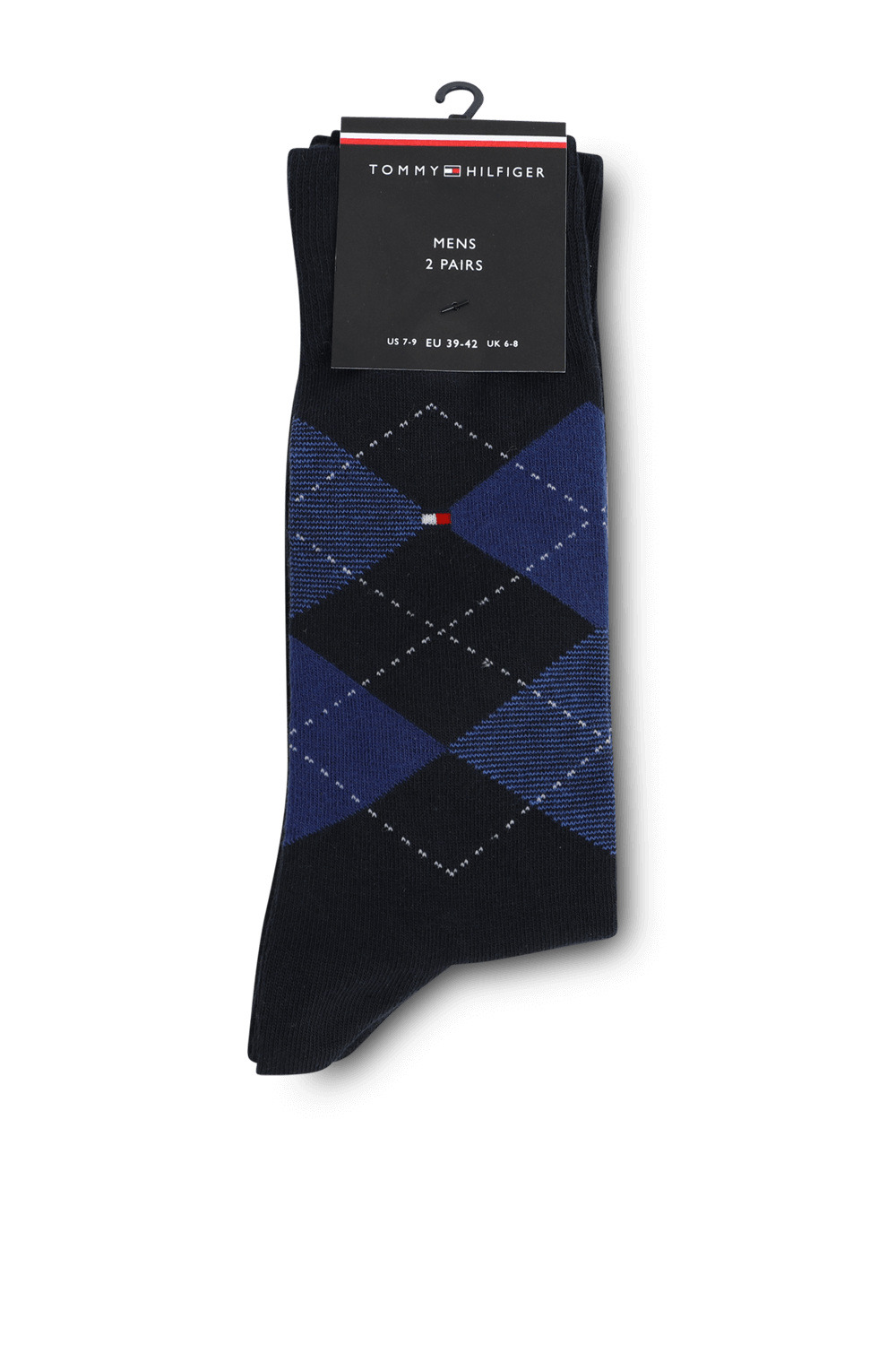 תמונה אחורית של מארז שני זוגות גרבי כותנה TOMMY HILFIGER