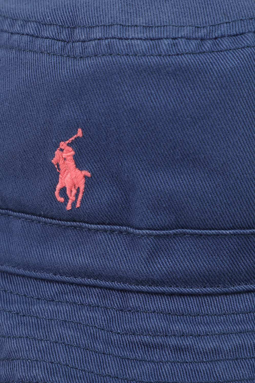 תמונת תקריב של כובע באקט כחול ג'ינס POLO RALPH LAUREN KIDS