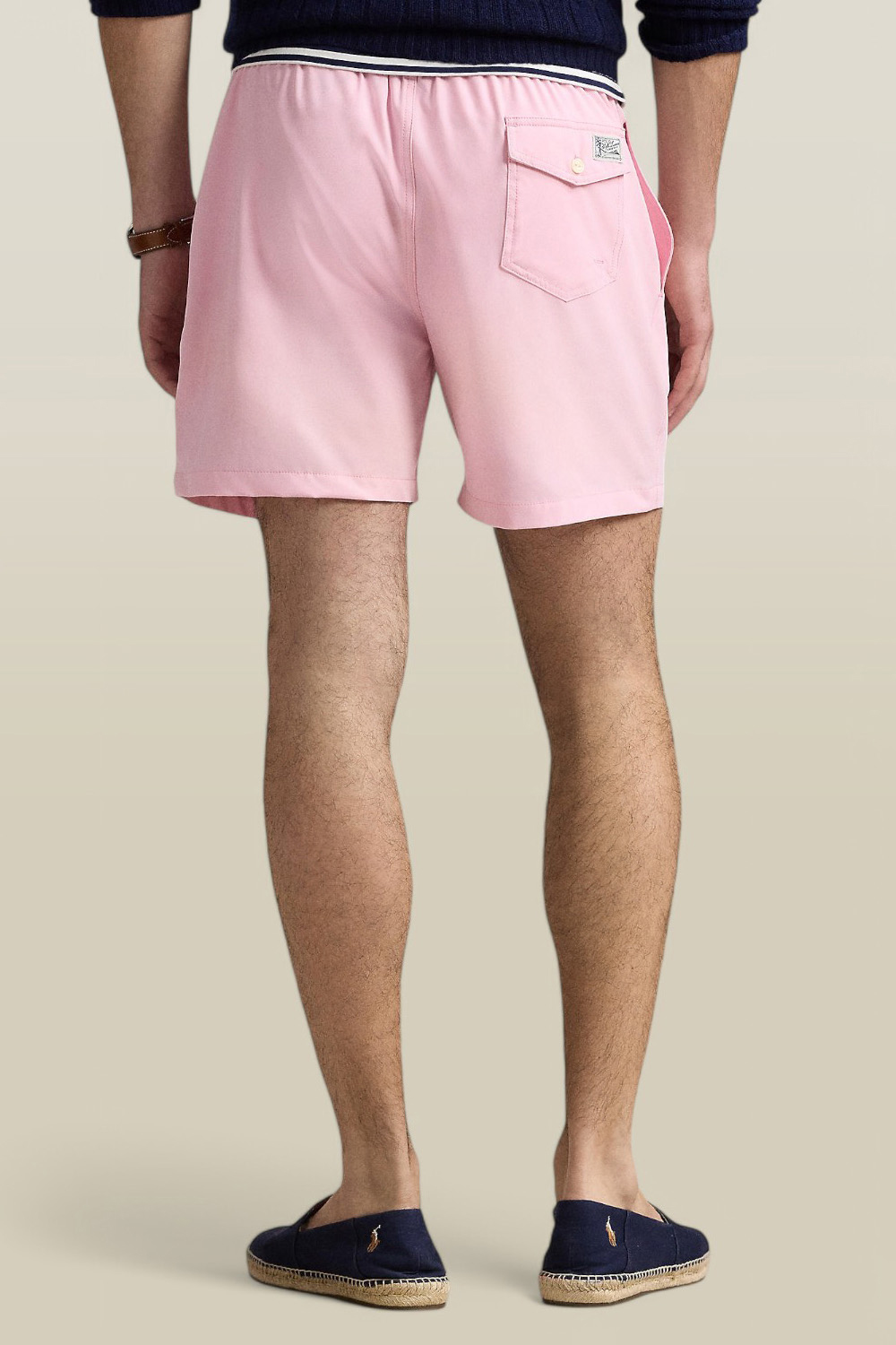 תמונת דוגמן אחורית של מכנסי בגדי ים POLO RALPH LAUREN