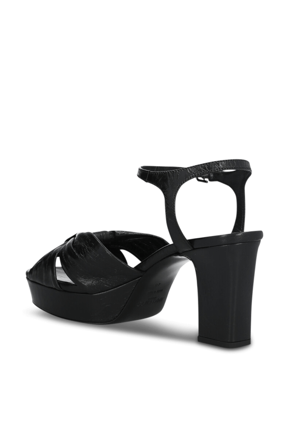 תמונה אחורית של סנדלי עקב פלטפורמה הלואיז 80 JIMMY CHOO