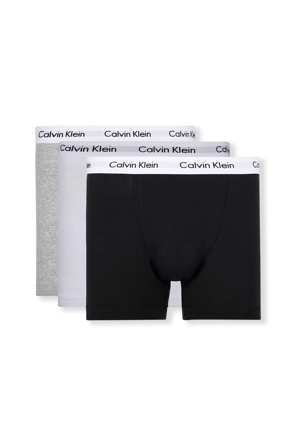 תמונה קידמית של מארז שלושה תחתוני טראנק CALVIN KLEIN